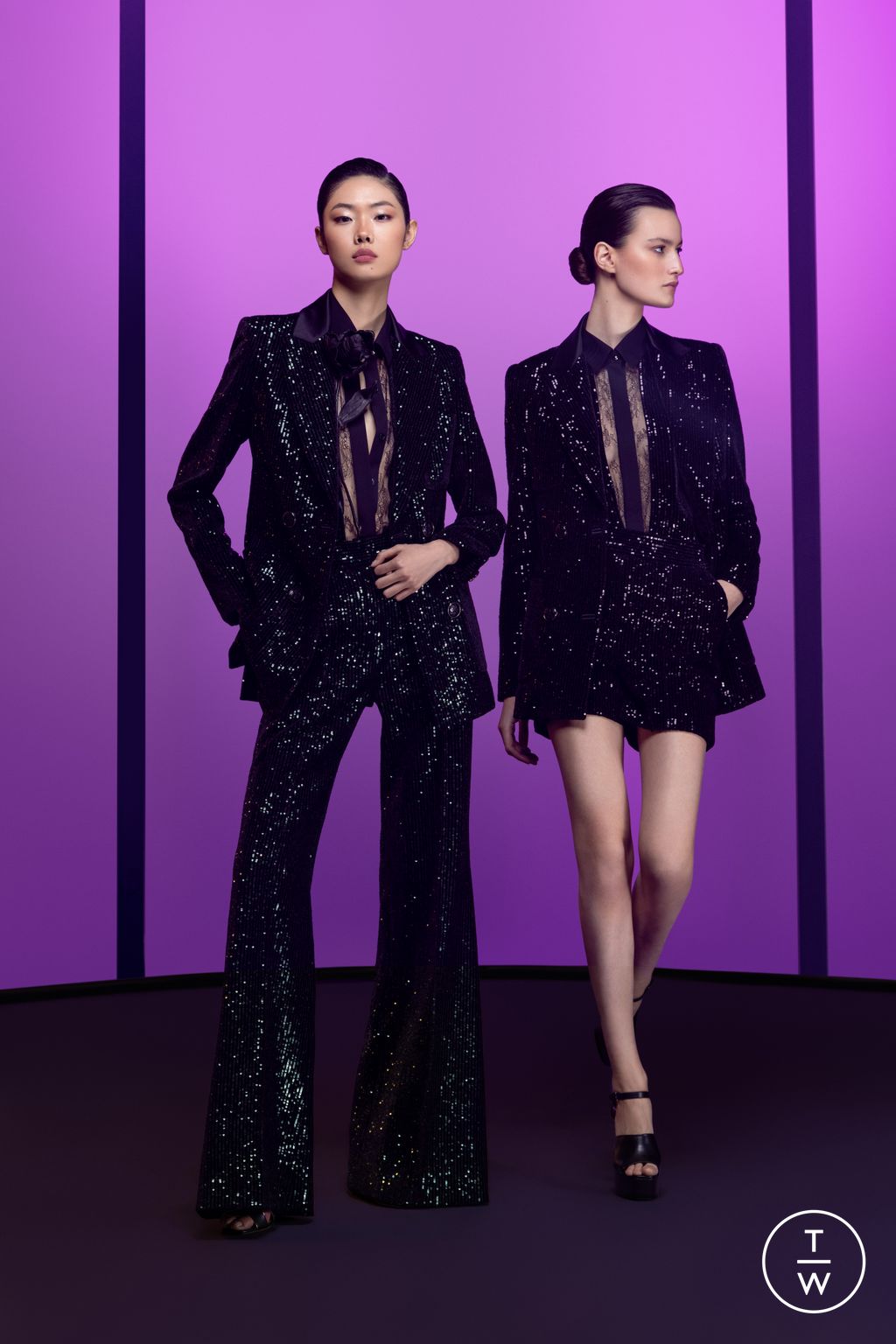Fashion Week Paris Pre-Fall 2023 look 14 from the Elie Saab collection womenswear