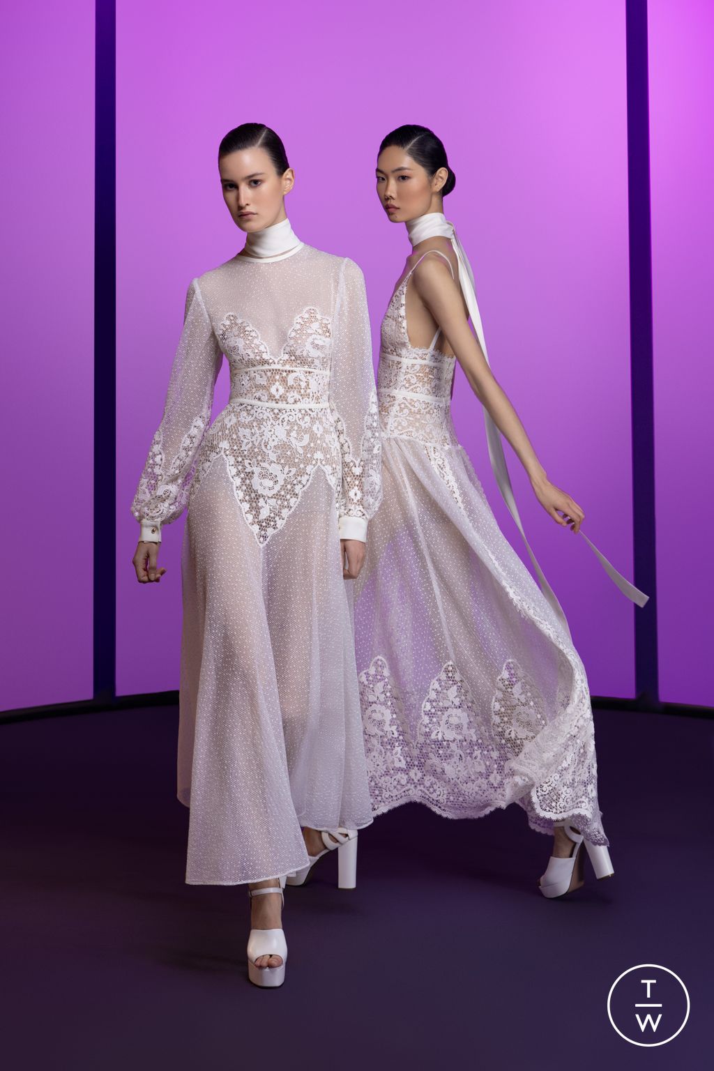 Fashion Week Paris Pre-Fall 2023 look 17 de la collection Elie Saab womenswear