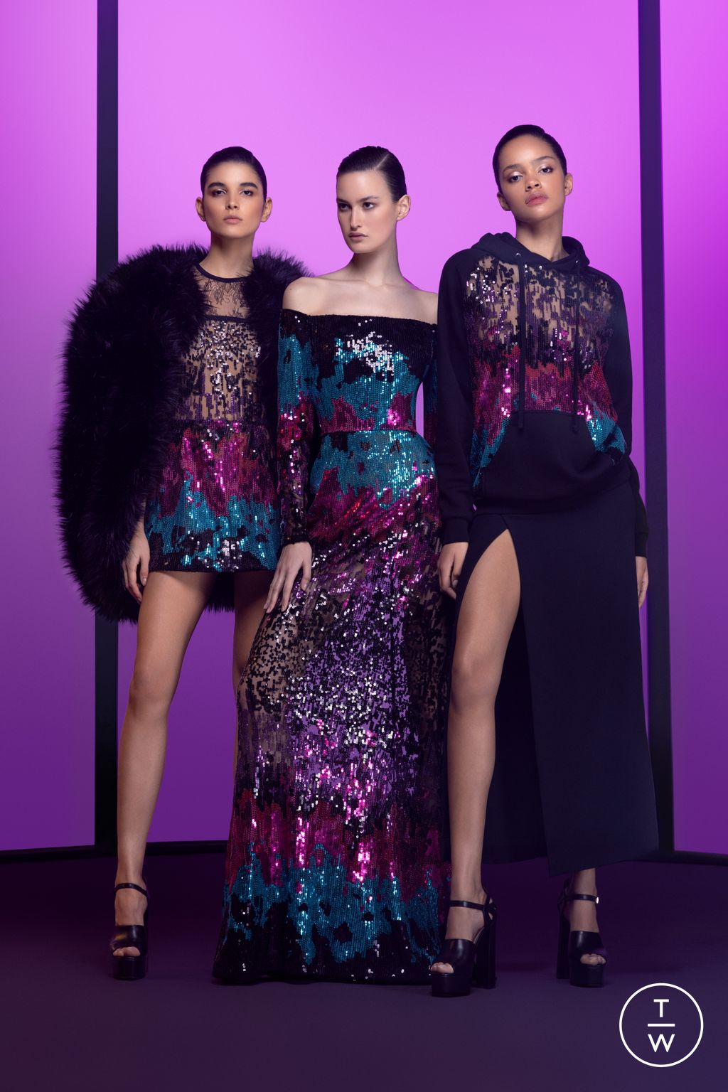 Fashion Week Paris Pre-Fall 2023 look 28 de la collection Elie Saab womenswear