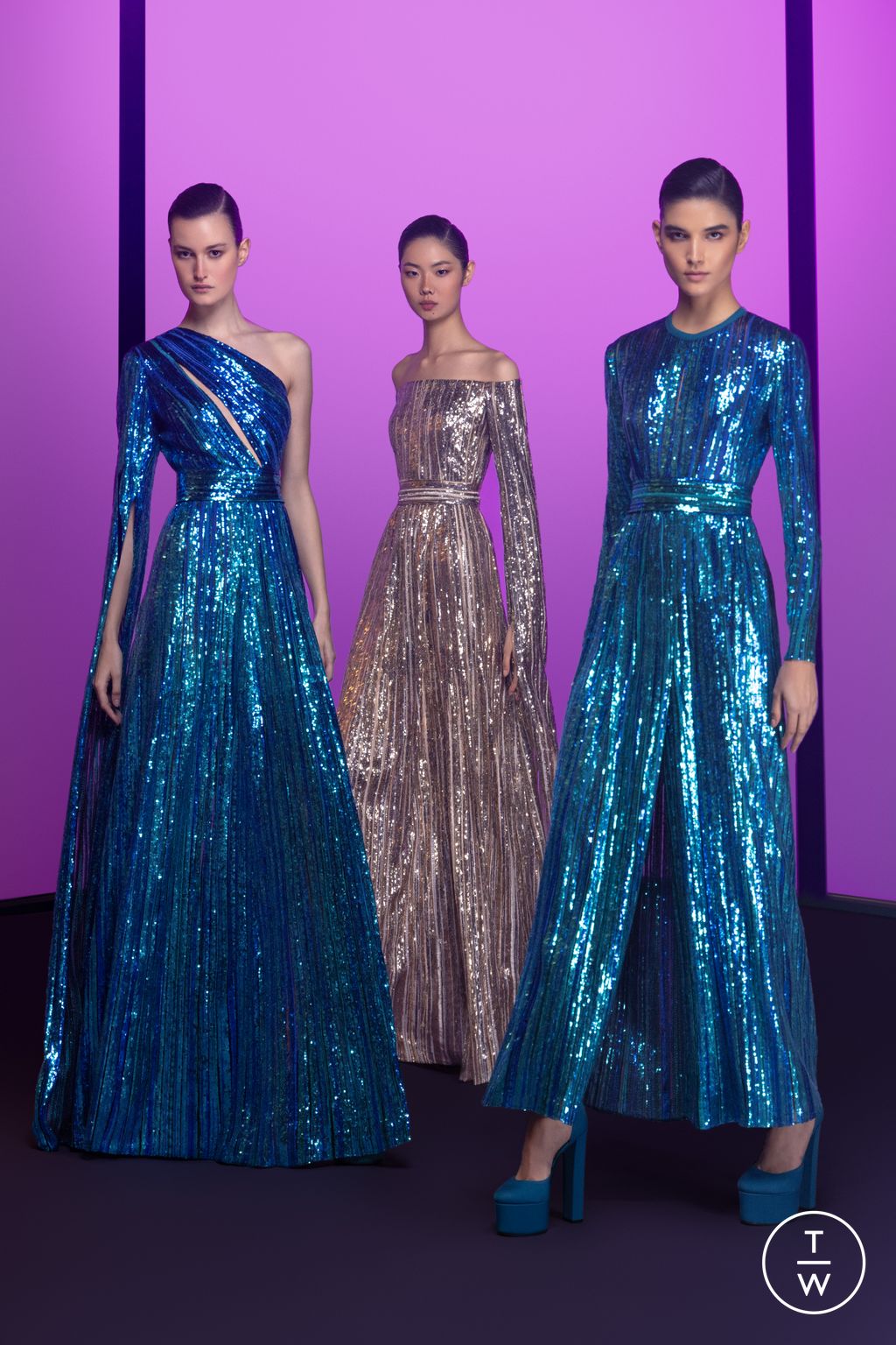 Fashion Week Paris Pre-Fall 2023 look 29 from the Elie Saab collection womenswear