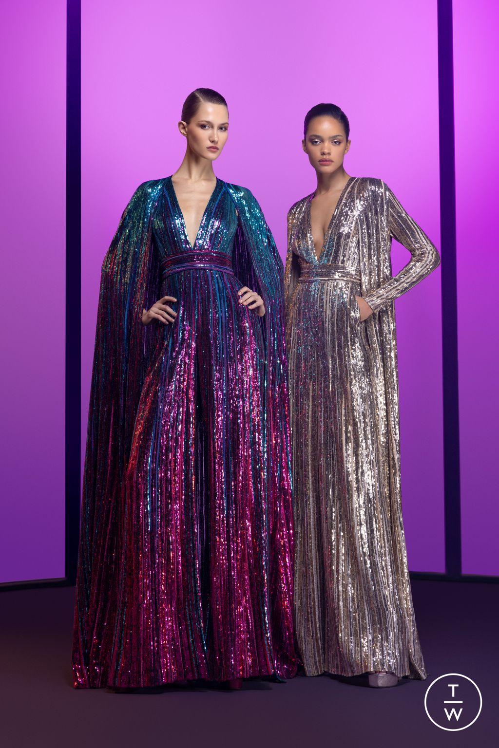 Fashion Week Paris Pre-Fall 2023 look 30 from the Elie Saab collection 女装