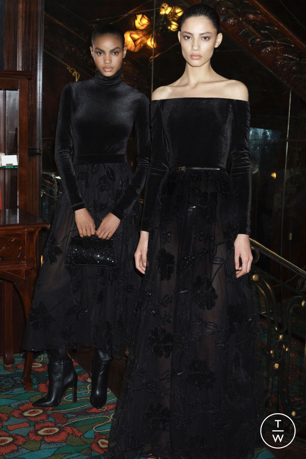 Fashion Week Paris Pre-Fall 2025 look 15 de la collection Elie Saab womenswear