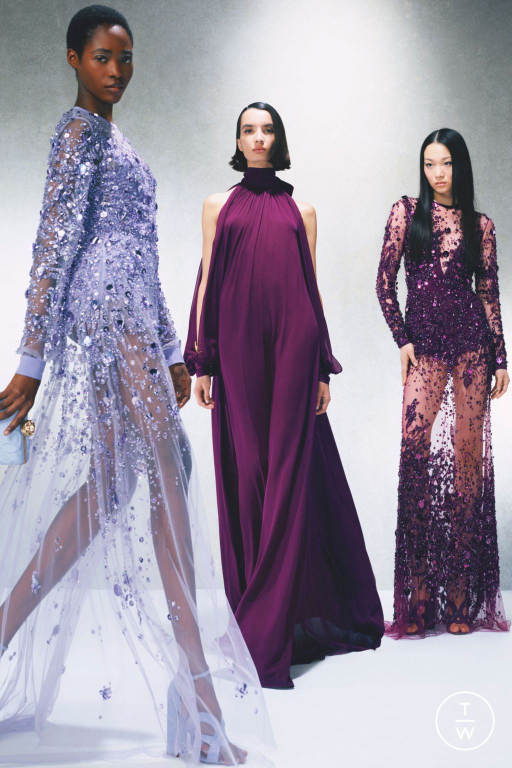 Fashion Week Paris Resort 2023 look 31 from the Elie Saab collection womenswear