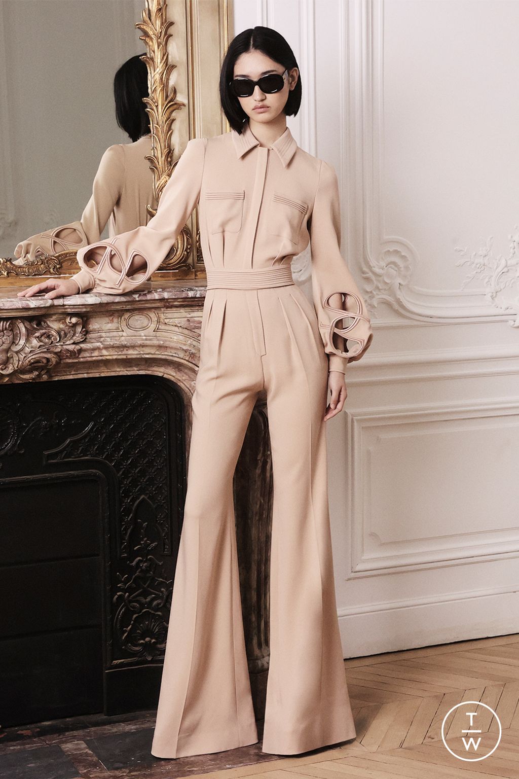 Fashion Week Paris Pre-Fall 2024 look 5 from the Elie Saab collection womenswear