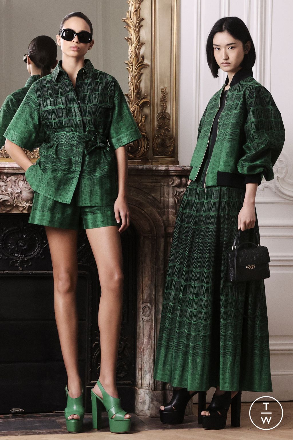 Fashion Week Paris Pre-Fall 2024 look 9 de la collection Elie Saab womenswear