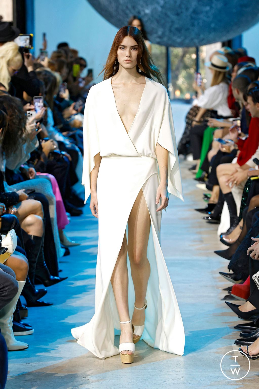 Fashion Week Paris Spring/Summer 2024 look 11 from the Elie Saab collection womenswear