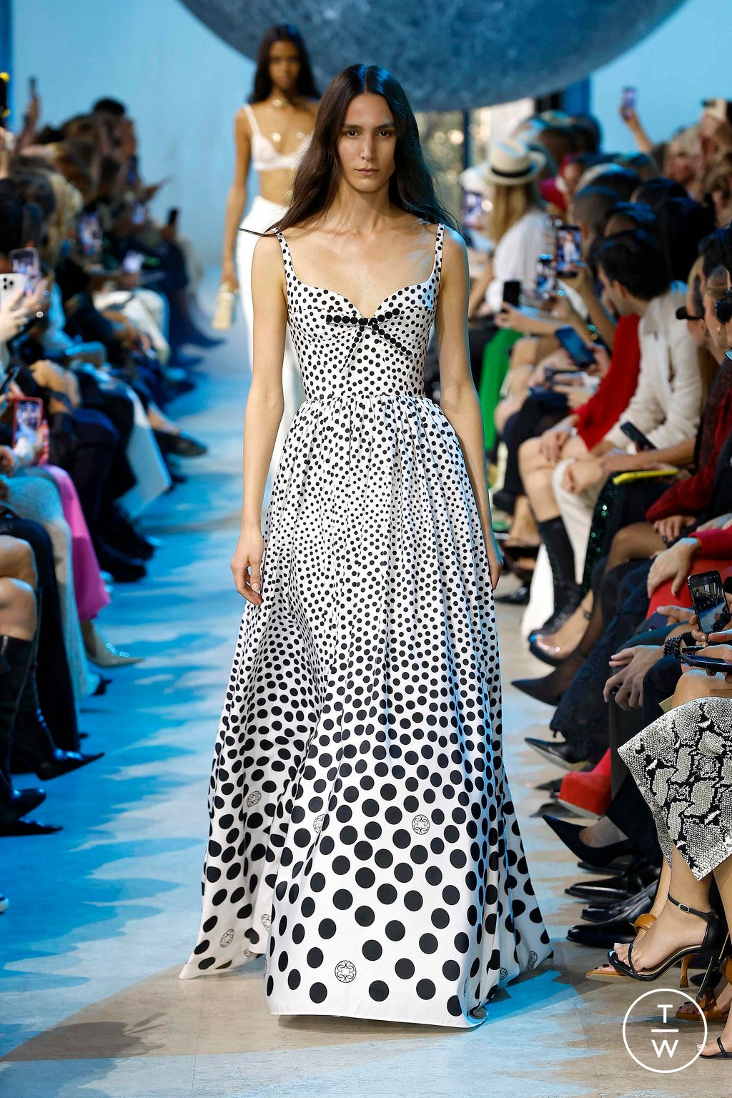 Fashion Week Paris Spring/Summer 2024 look 12 from the Elie Saab collection womenswear