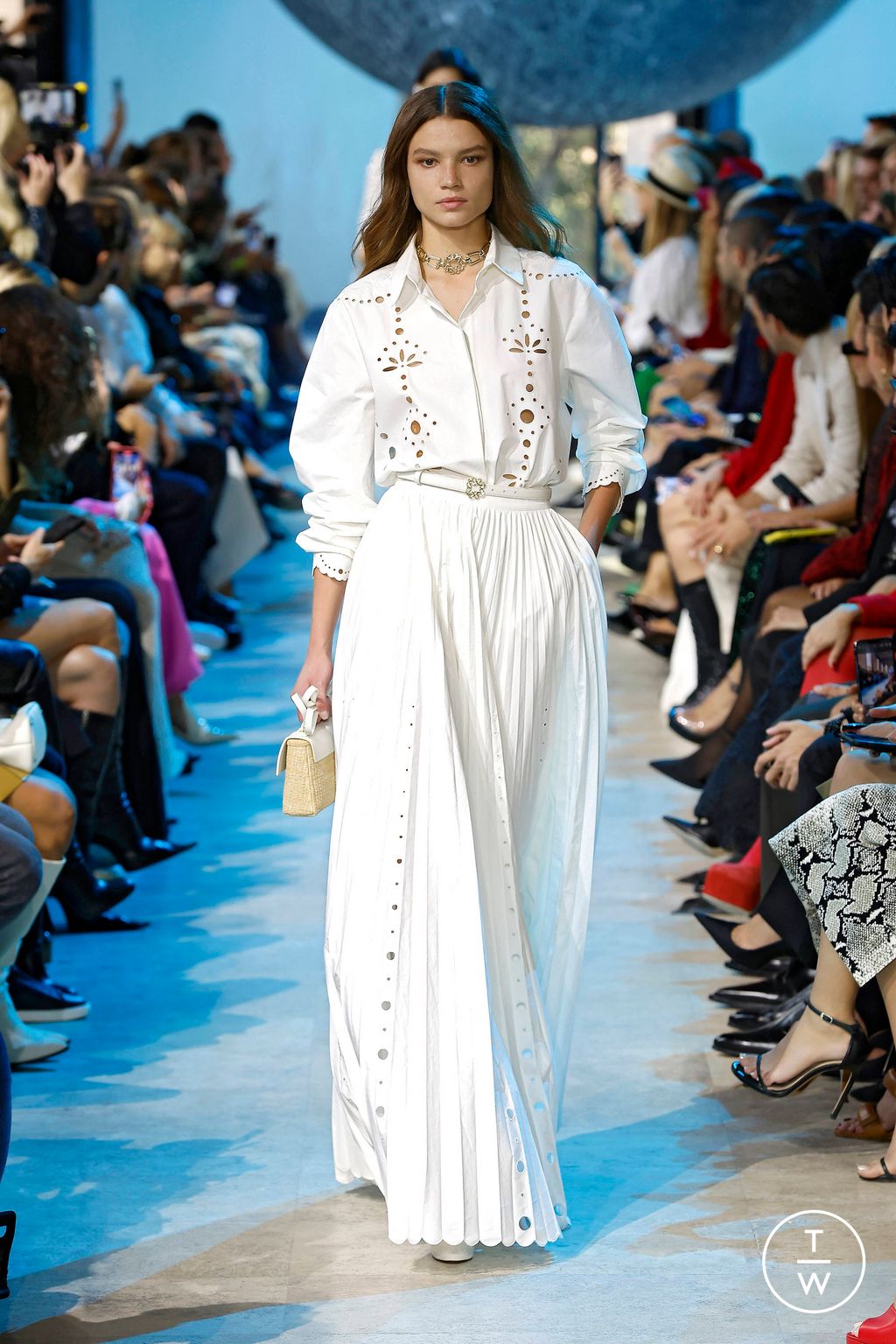 Fashion Week Paris Spring/Summer 2024 look 14 from the Elie Saab collection womenswear