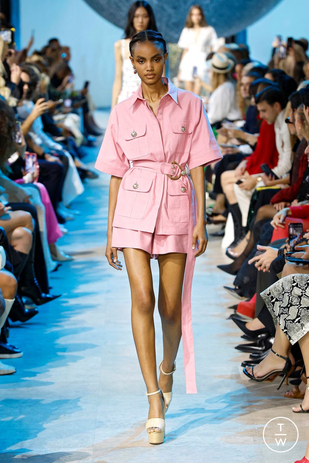 Fashion Week Paris Spring/Summer 2024 look 19 from the Elie Saab collection womenswear