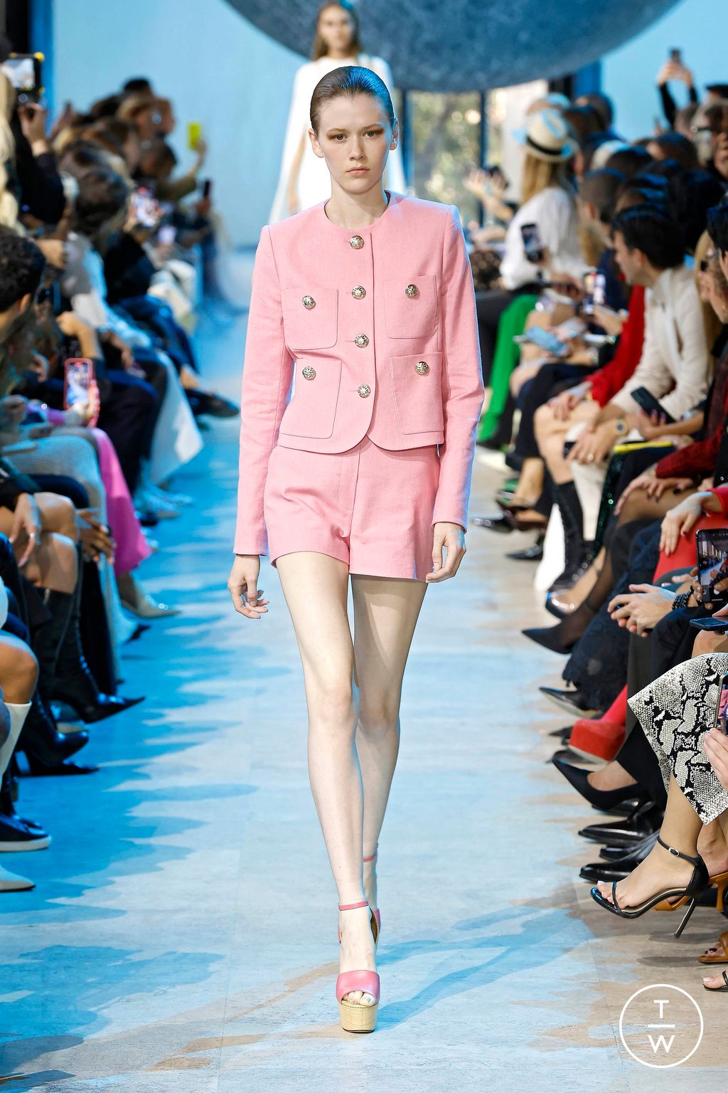 Fashion Week Paris Spring/Summer 2024 look 22 from the Elie Saab collection womenswear