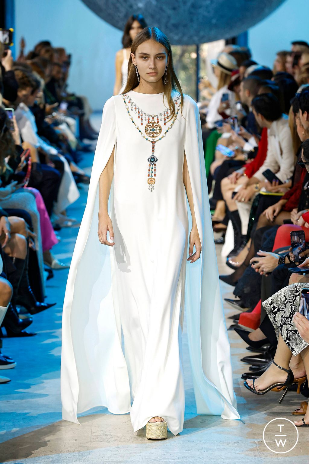 Fashion Week Paris Spring/Summer 2024 look 23 from the Elie Saab collection womenswear