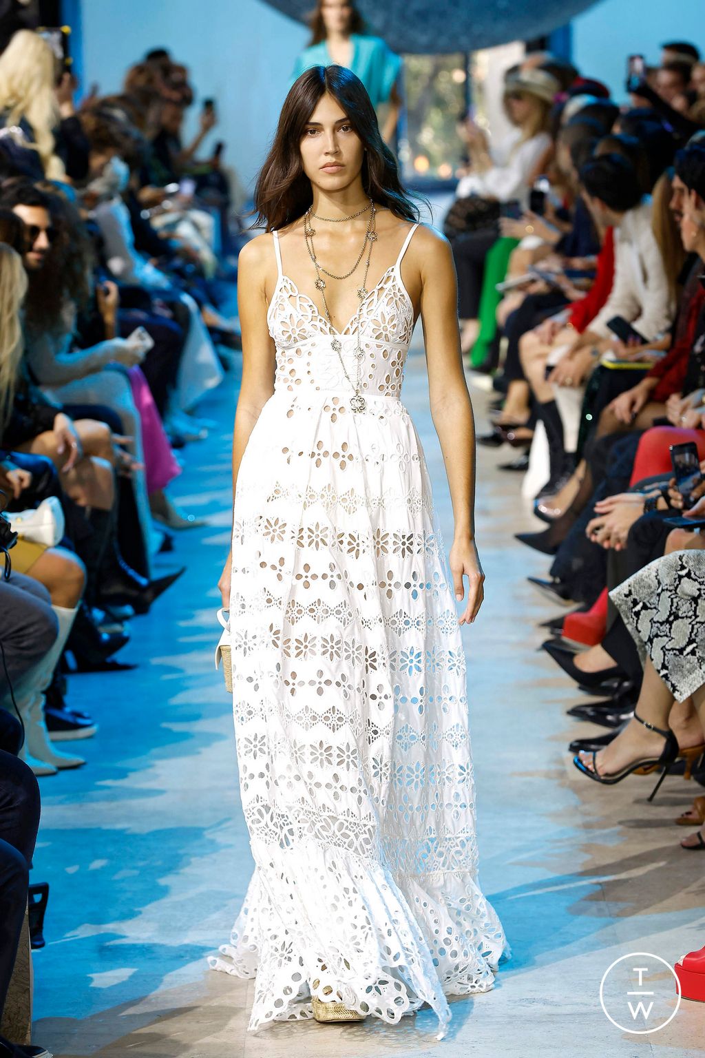 Fashion Week Paris Spring/Summer 2024 look 24 from the Elie Saab collection womenswear