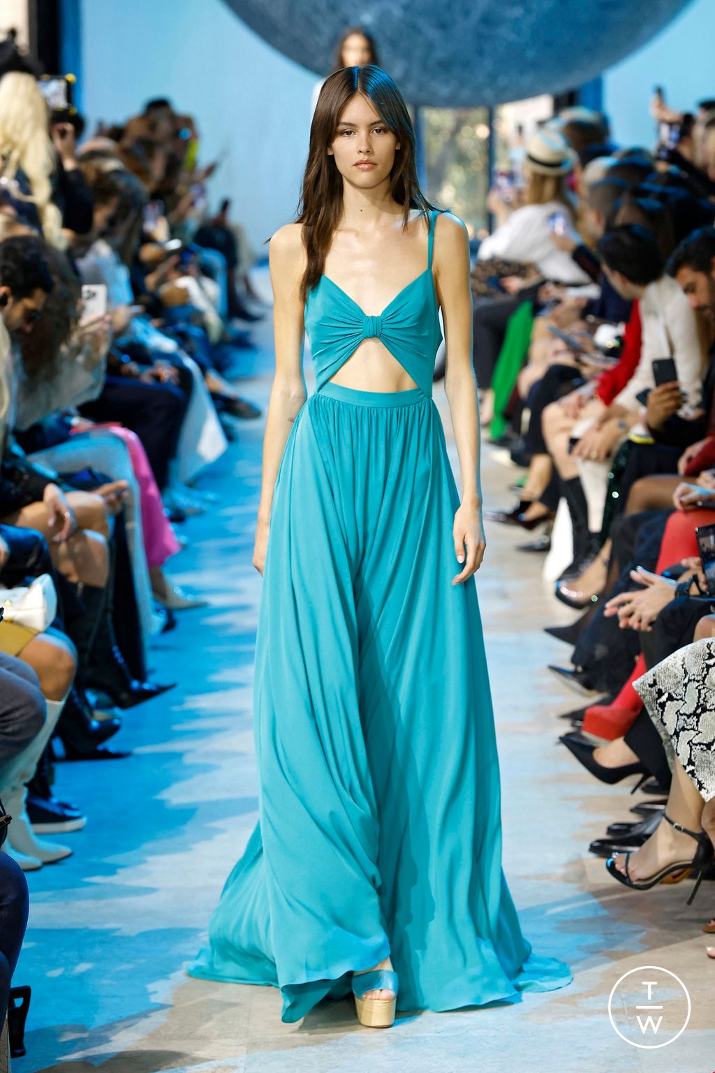 Fashion Week Paris Spring/Summer 2024 look 26 from the Elie Saab collection womenswear