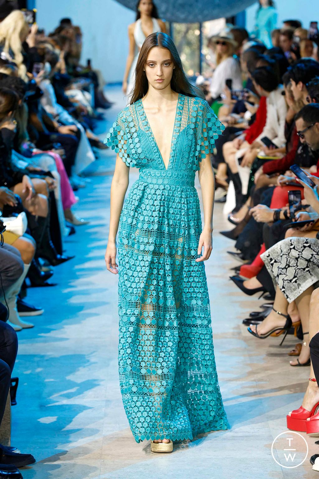 Fashion Week Paris Spring/Summer 2024 look 28 from the Elie Saab collection womenswear