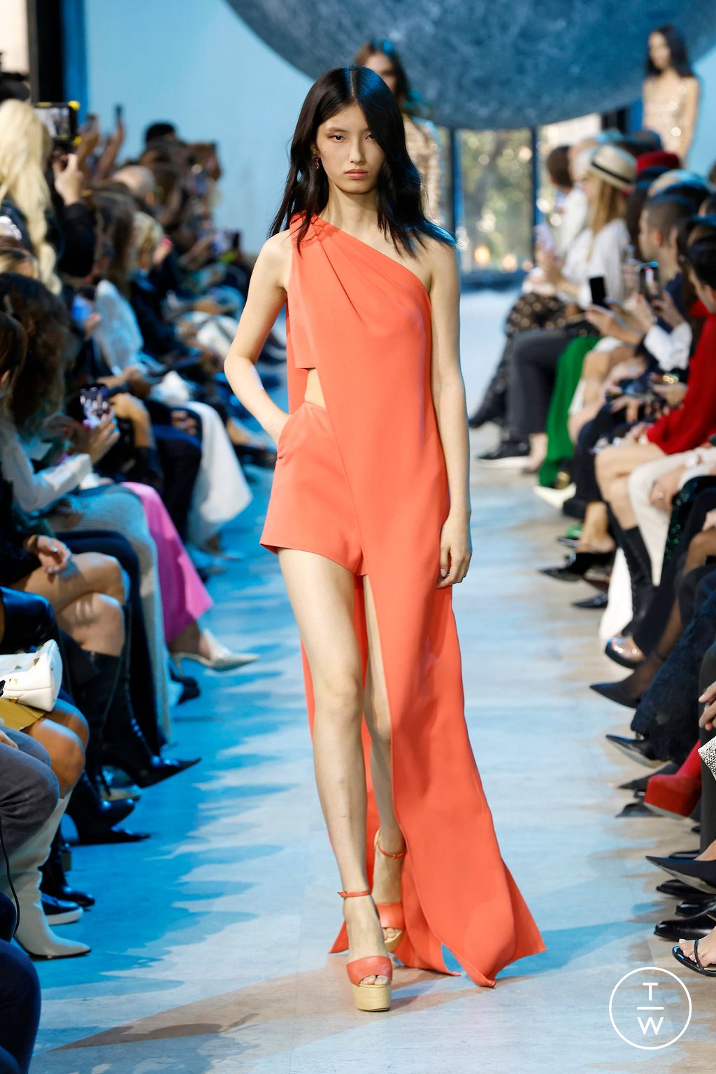 Fashion Week Paris Spring/Summer 2024 look 39 from the Elie Saab collection womenswear
