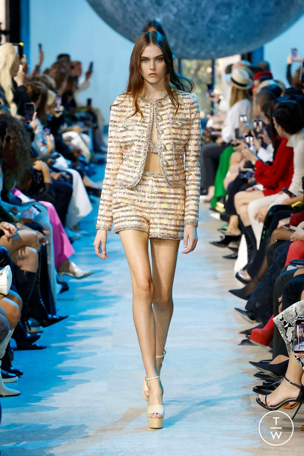 Fashion Week Paris Spring/Summer 2024 look 40 from the Elie Saab collection womenswear