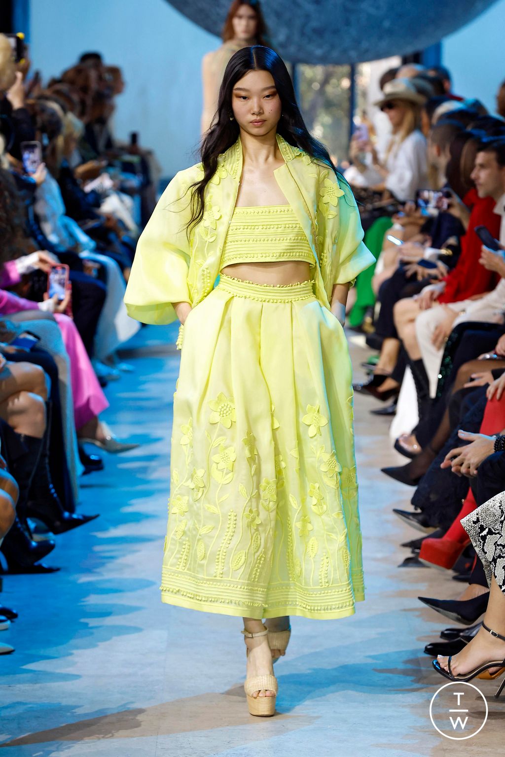 Fashion Week Paris Spring/Summer 2024 look 44 from the Elie Saab collection womenswear