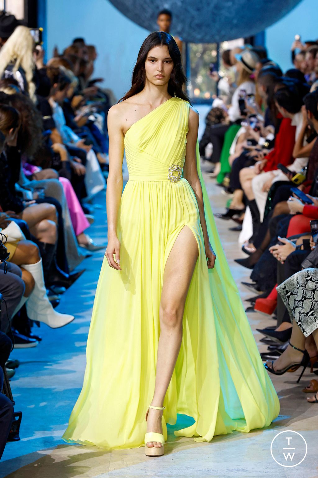 Fashion Week Paris Spring/Summer 2024 look 51 from the Elie Saab collection womenswear