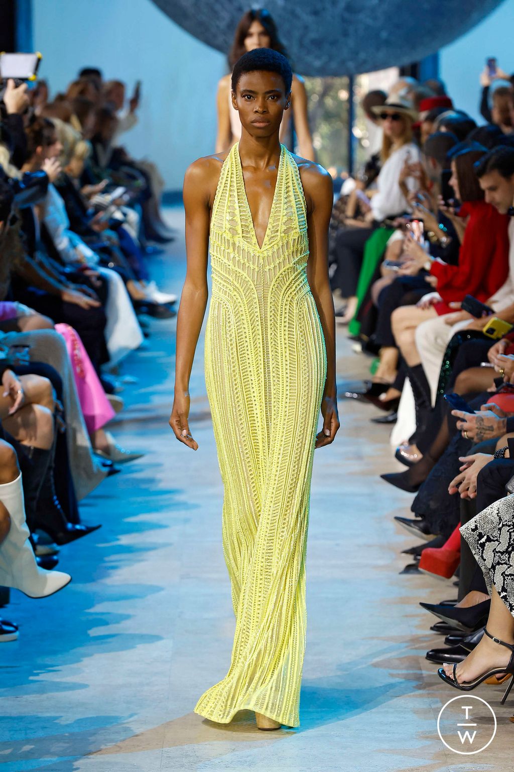 Fashion Week Paris Spring/Summer 2024 look 52 from the Elie Saab collection womenswear