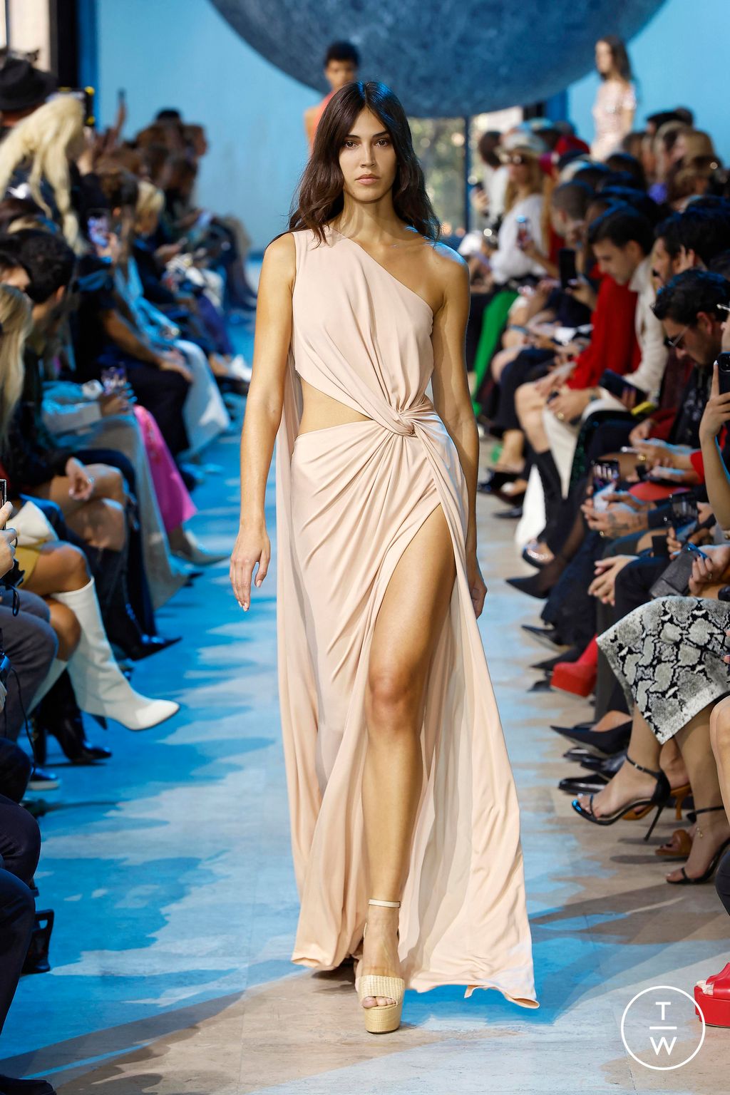 Fashion Week Paris Spring/Summer 2024 look 53 from the Elie Saab collection womenswear