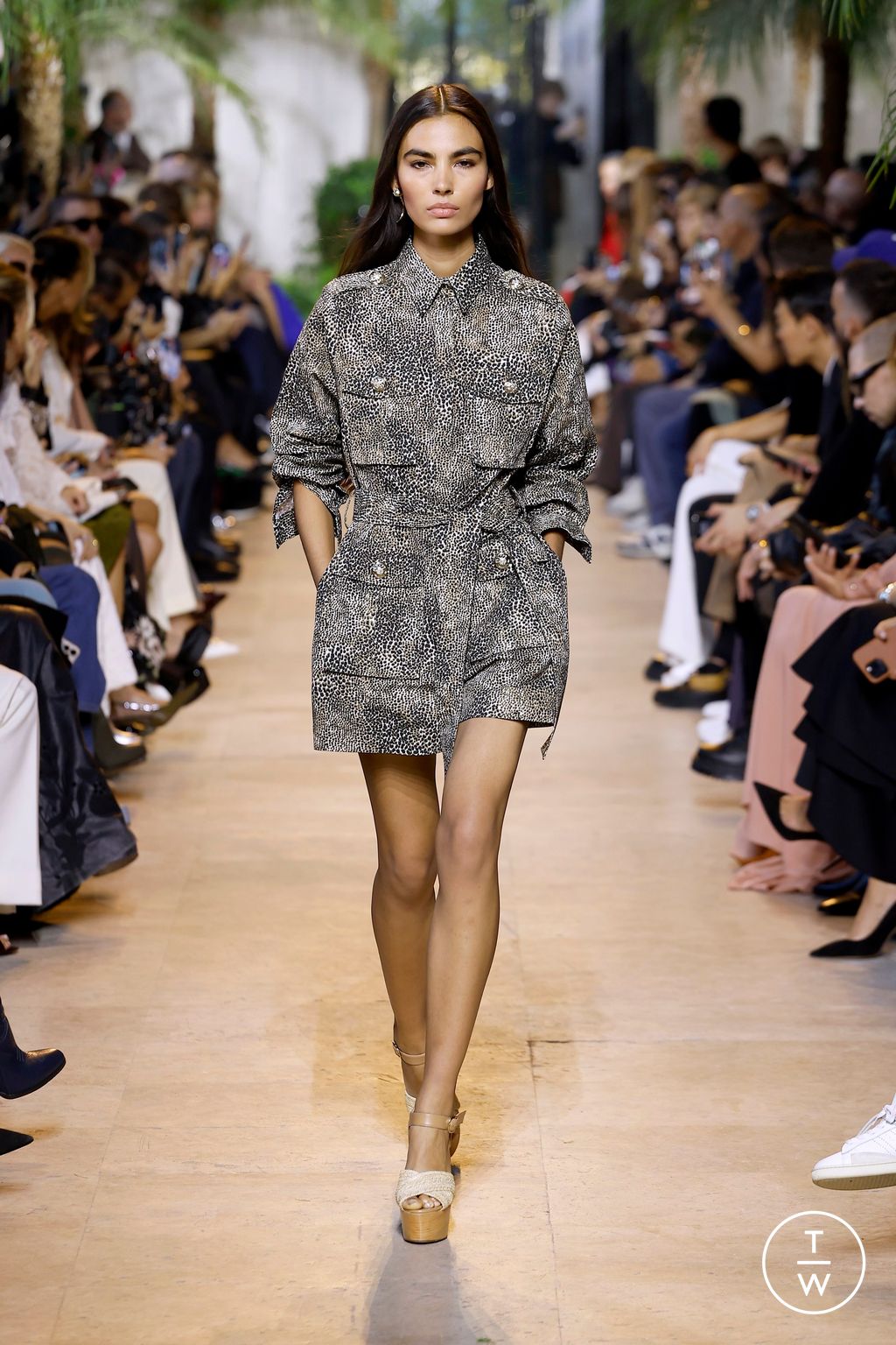 Fashion Week Paris Spring/Summer 2025 look 20 from the Elie Saab collection womenswear