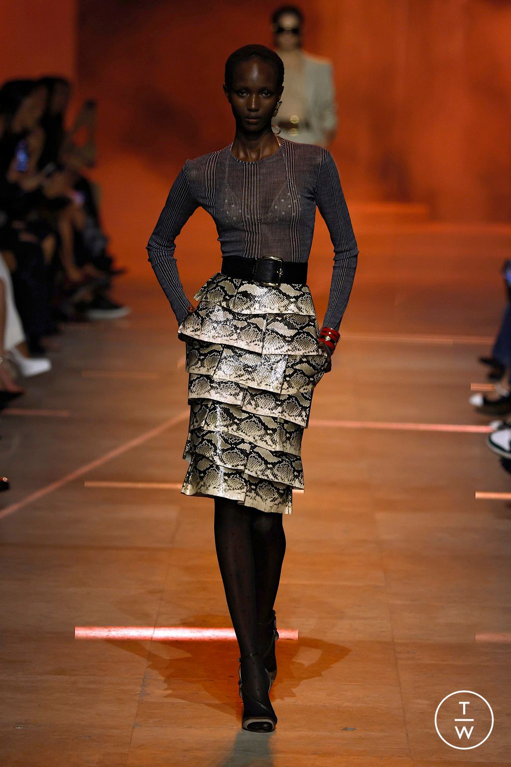 Fashion Week Paris Spring/Summer 2026 look 12 de la collection Elie Saab womenswear