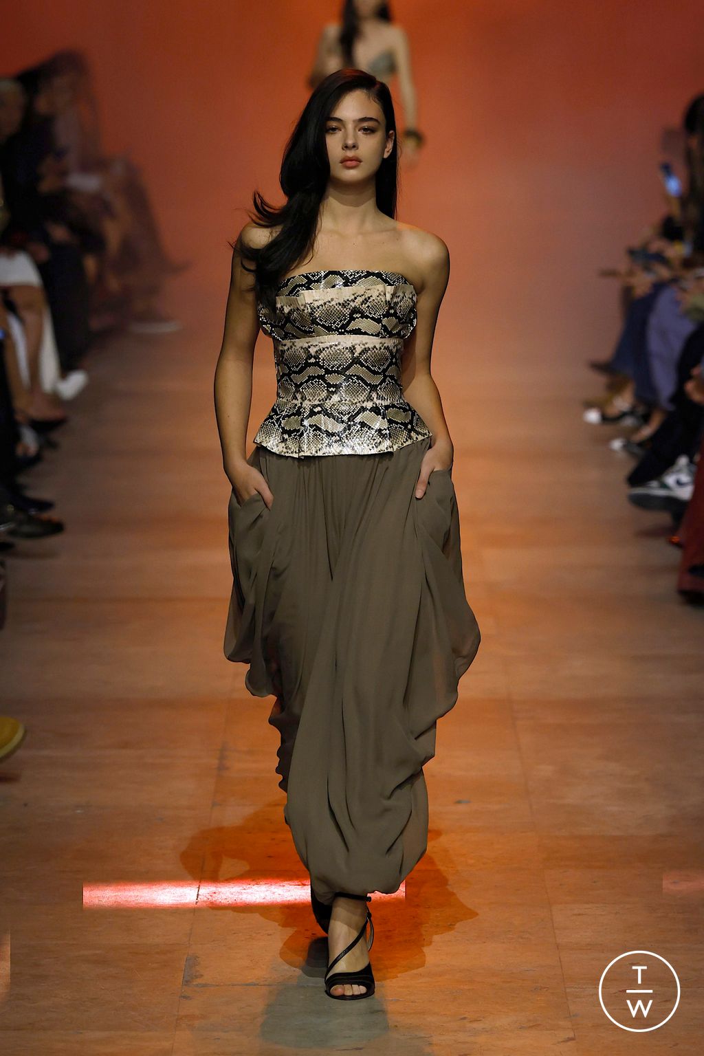 Fashion Week Paris Spring/Summer 2026 look 47 from the Elie Saab collection womenswear