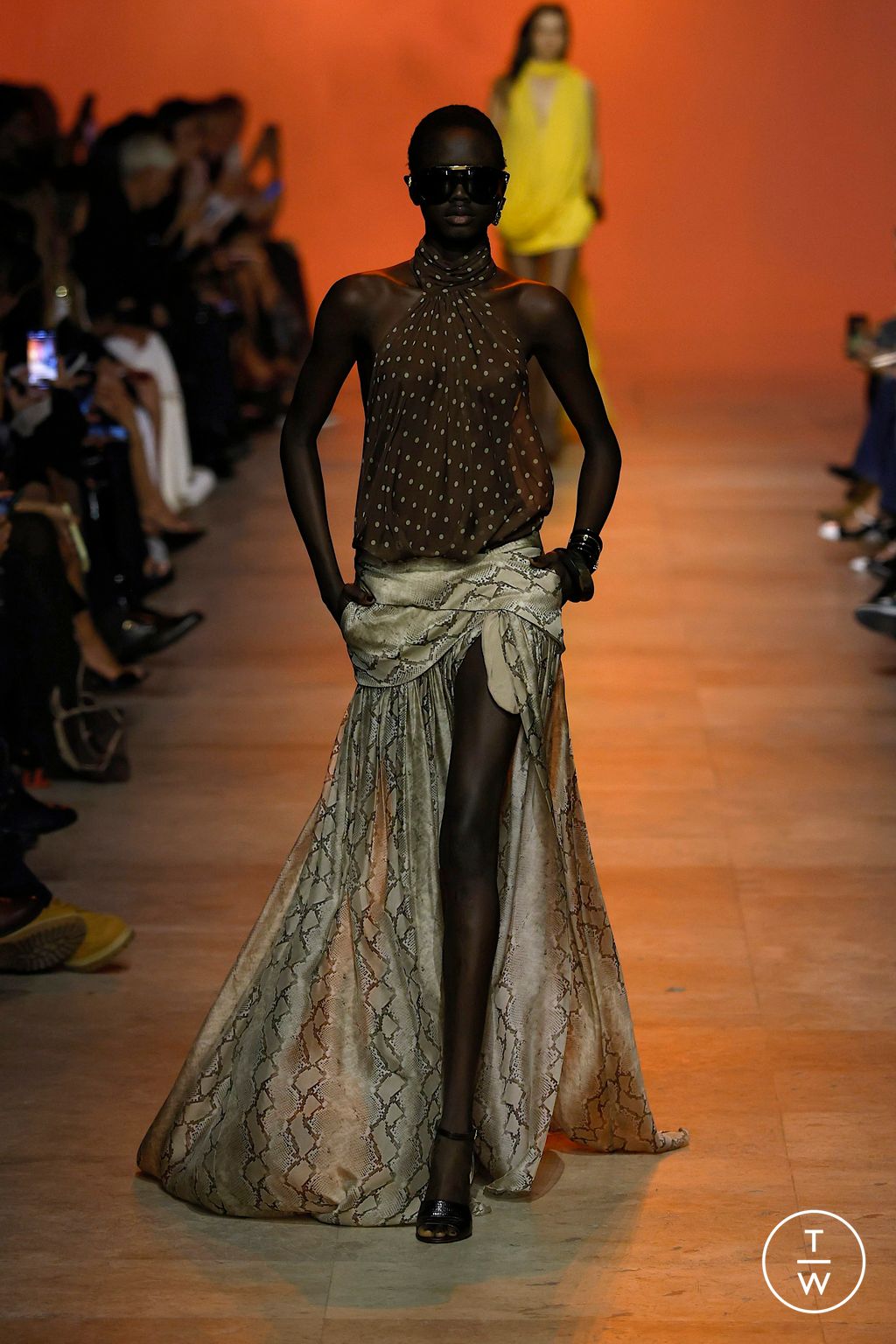 Fashion Week Paris Spring/Summer 2026 look 57 de la collection Elie Saab womenswear