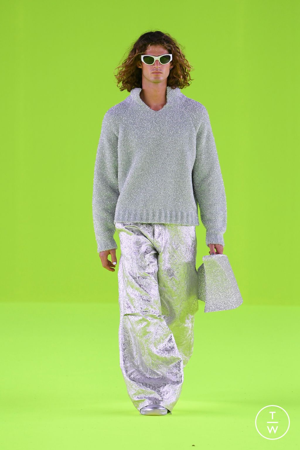 Fashion Week Florence - Pitti Spring/Summer 2024 look 5 from the ERL collection menswear