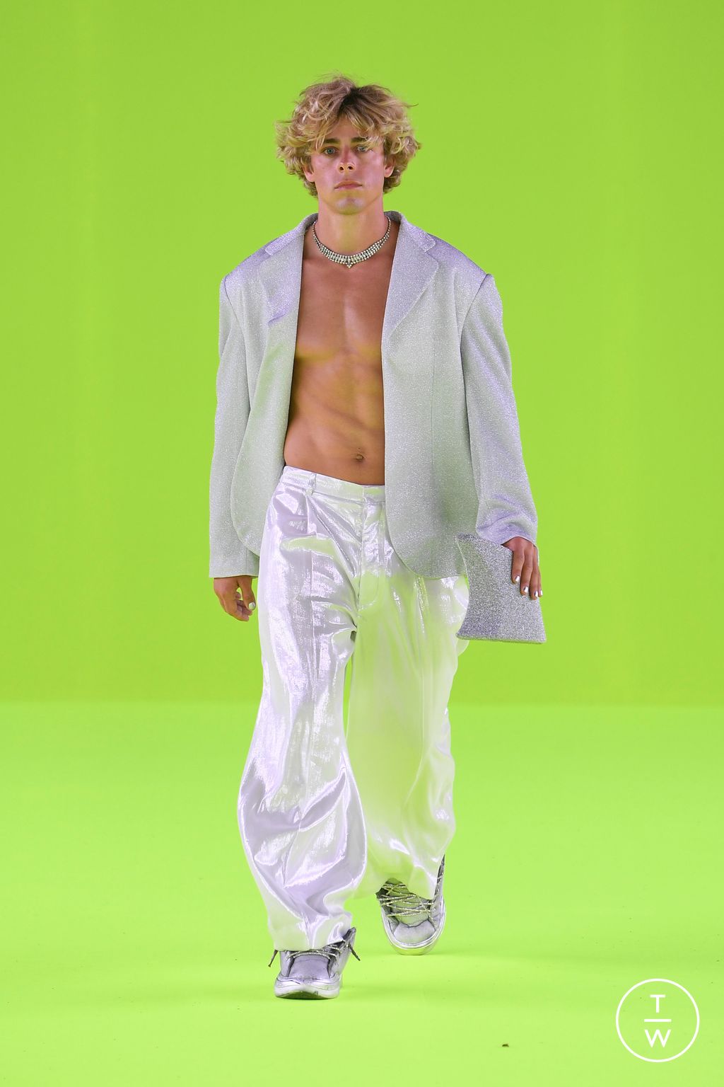 Fashion Week Florence - Pitti Spring/Summer 2024 look 6 from the ERL collection menswear