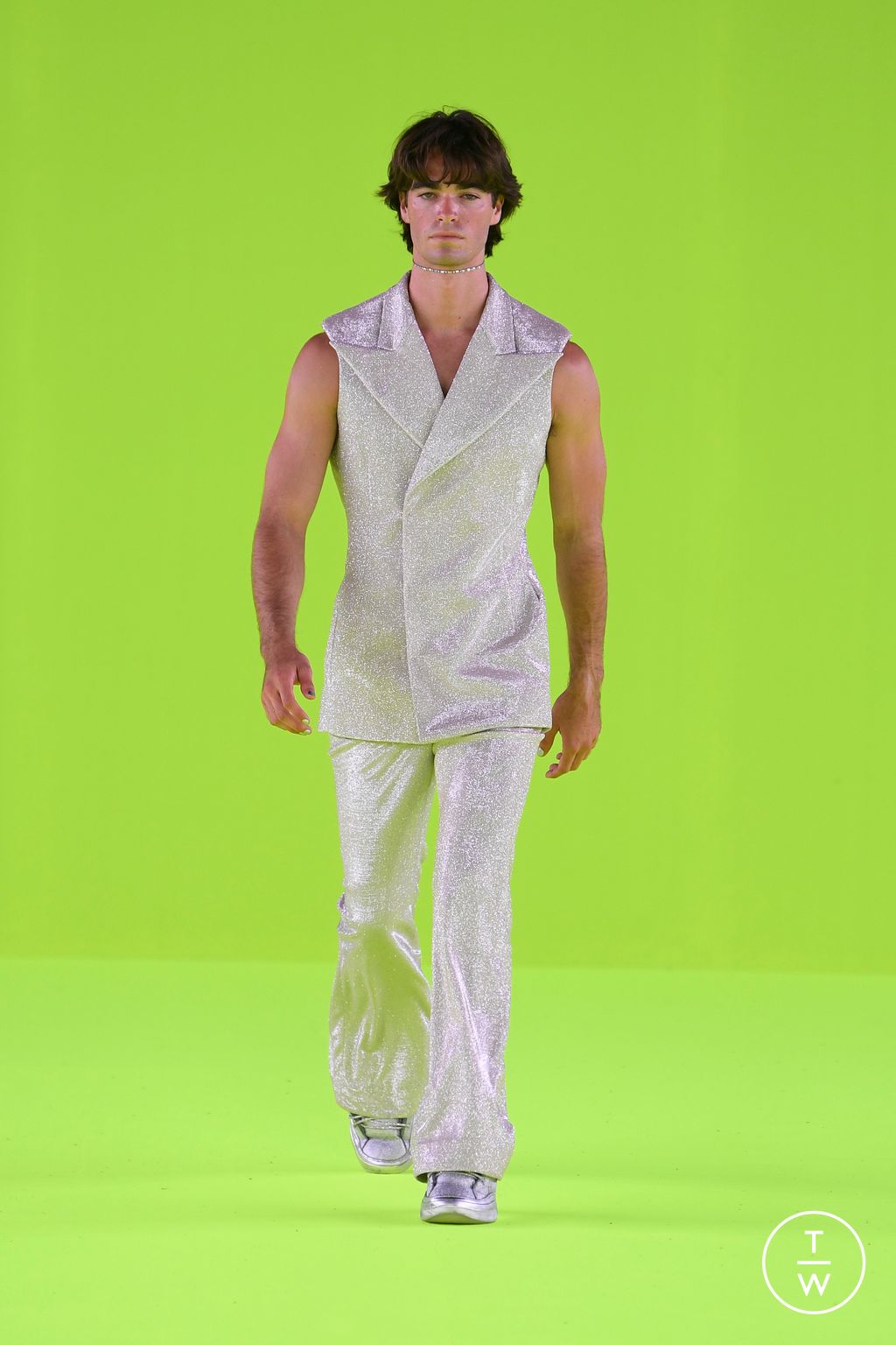 Fashion Week Florence - Pitti Spring/Summer 2024 look 14 from the ERL collection menswear