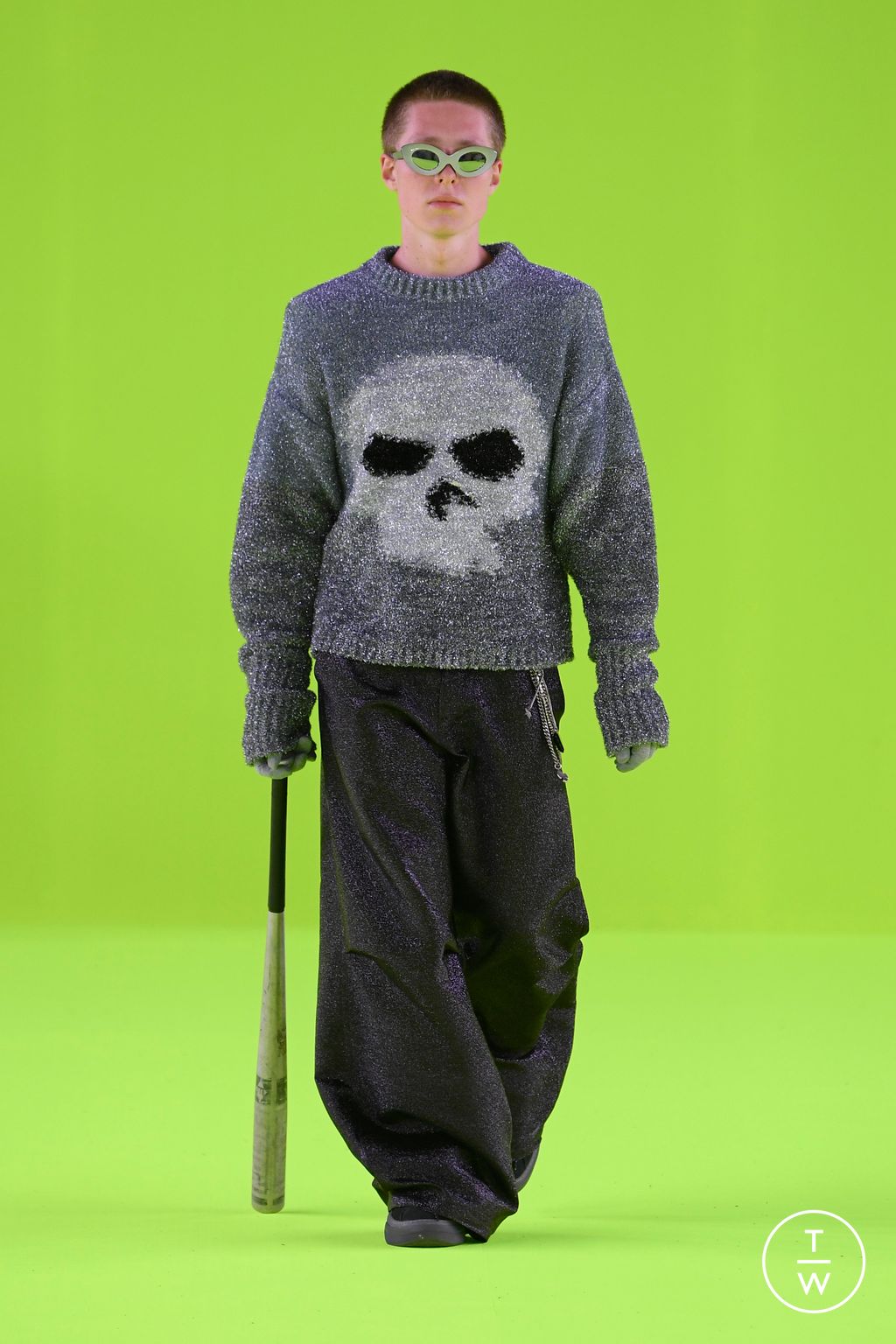 Fashion Week Florence - Pitti Spring/Summer 2024 look 19 from the ERL collection 男装