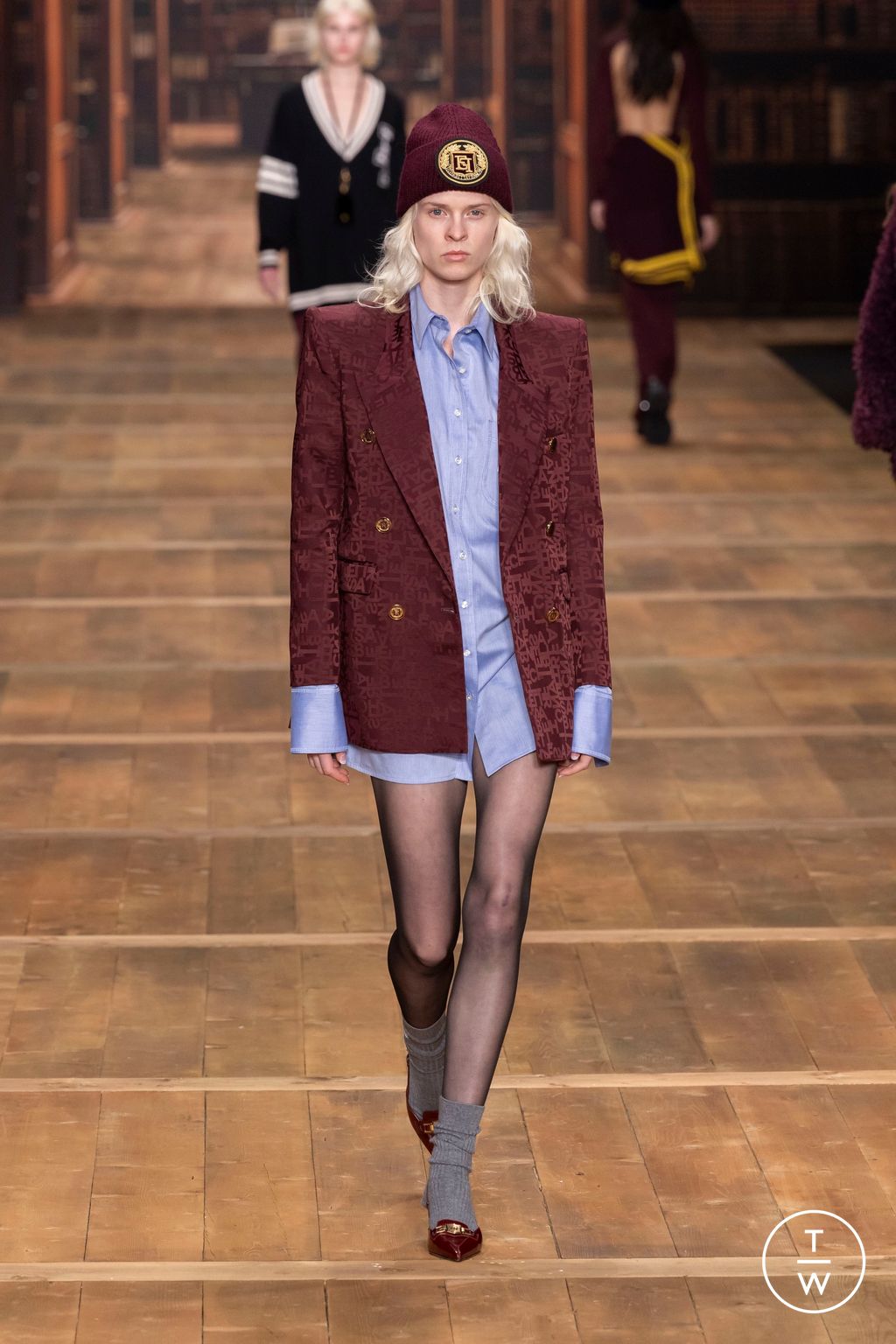 Fashion Week Milan Fall/Winter 2024 look 19 from the Elisabetta Franchi collection 女装