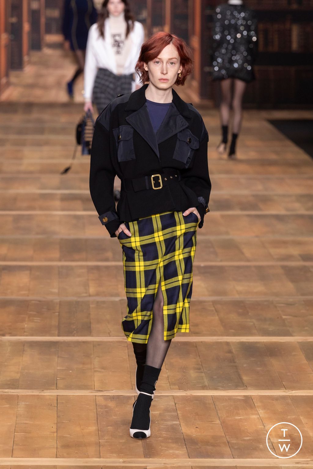 Fashion Week Milan Fall/Winter 2024 look 34 de la collection Elisabetta Franchi womenswear