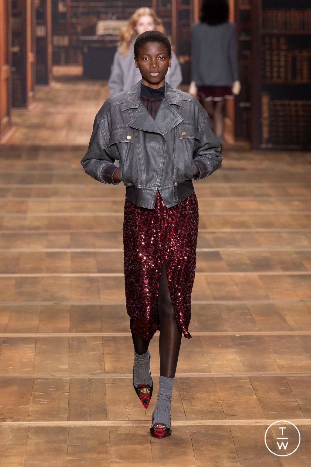 Fashion Week Milan Fall/Winter 2024 look 43 from the Elisabetta Franchi collection 女装