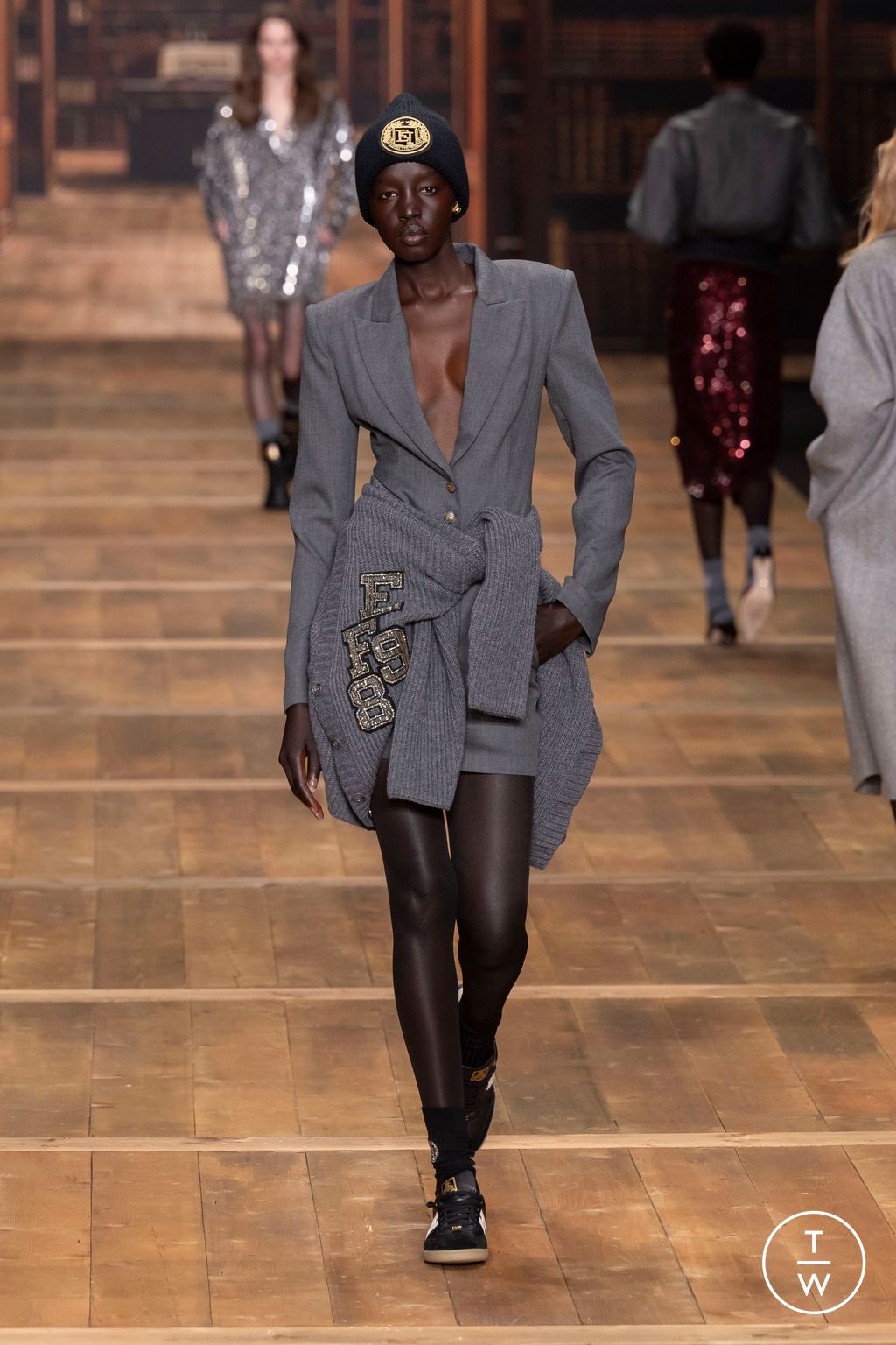 Fashion Week Milan Fall/Winter 2024 look 45 from the Elisabetta Franchi collection 女装
