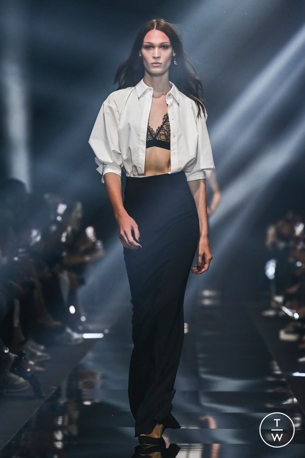 Fashion Week Milan Spring/Summer 2024 look 14 from the Elisabetta Franchi collection womenswear