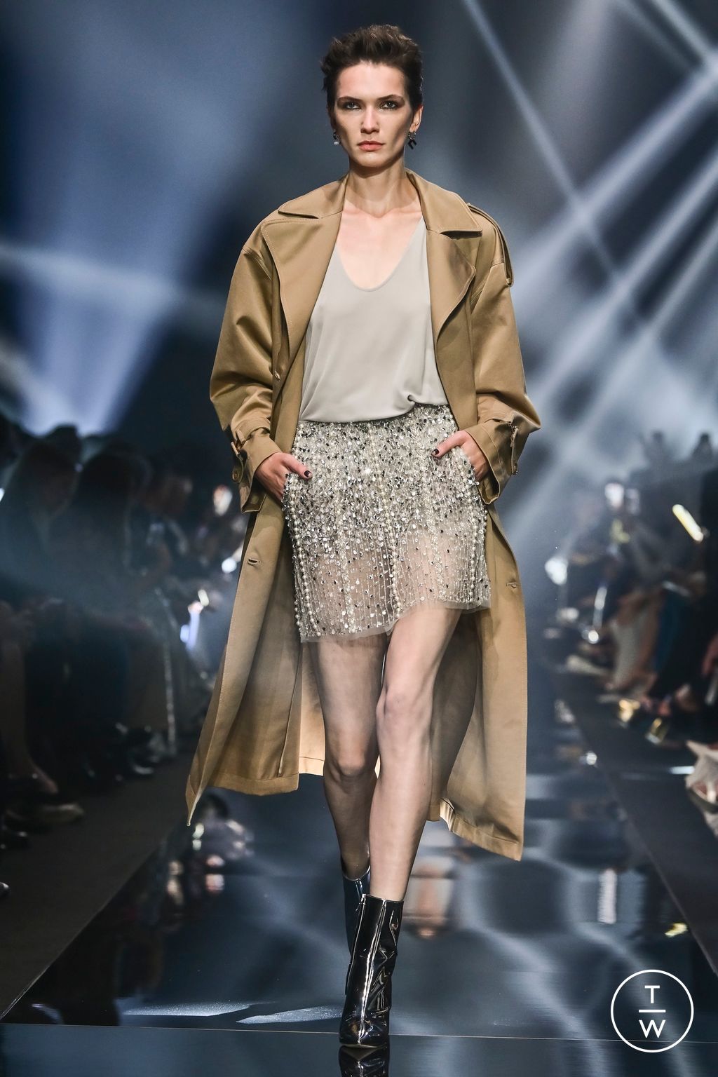 Fashion Week Milan Spring/Summer 2024 look 37 from the Elisabetta Franchi collection womenswear