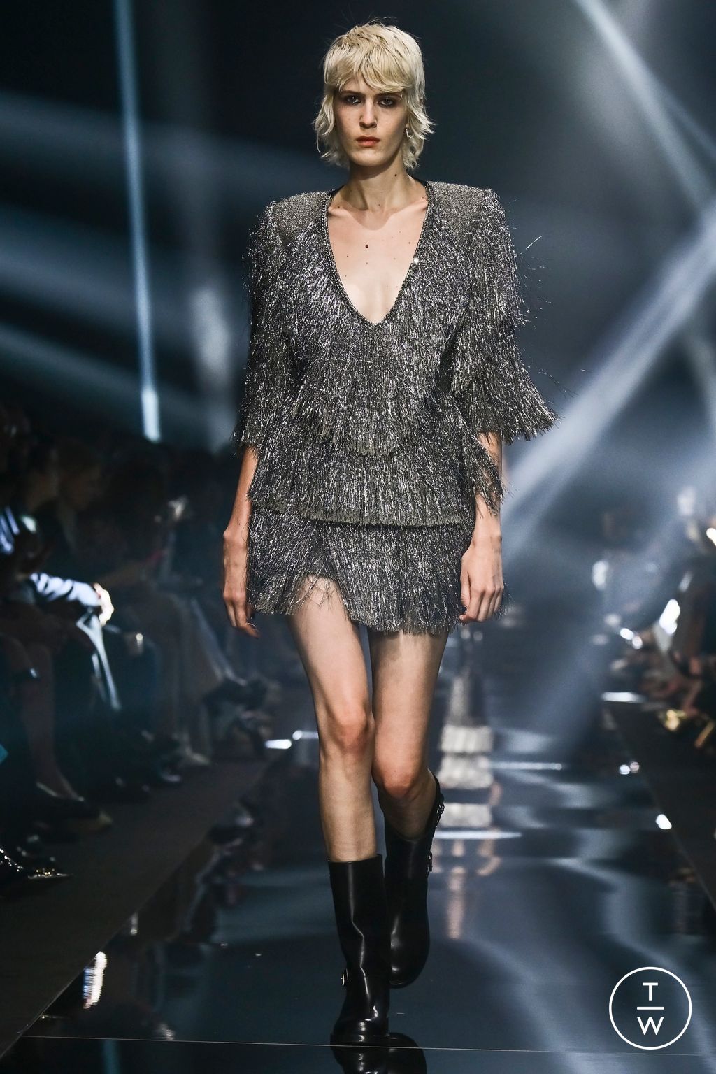 Fashion Week Milan Spring/Summer 2024 look 48 from the Elisabetta Franchi collection womenswear