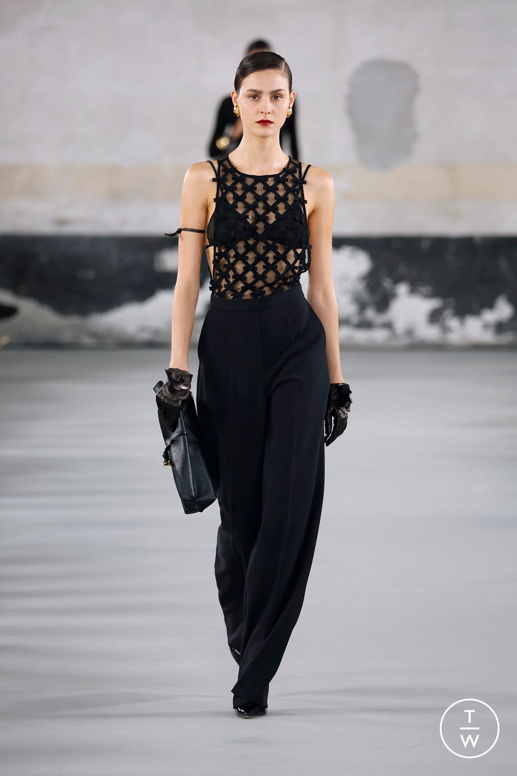 Fashion Week Milan Spring/Summer 2025 look 5 from the Elisabetta Franchi collection womenswear