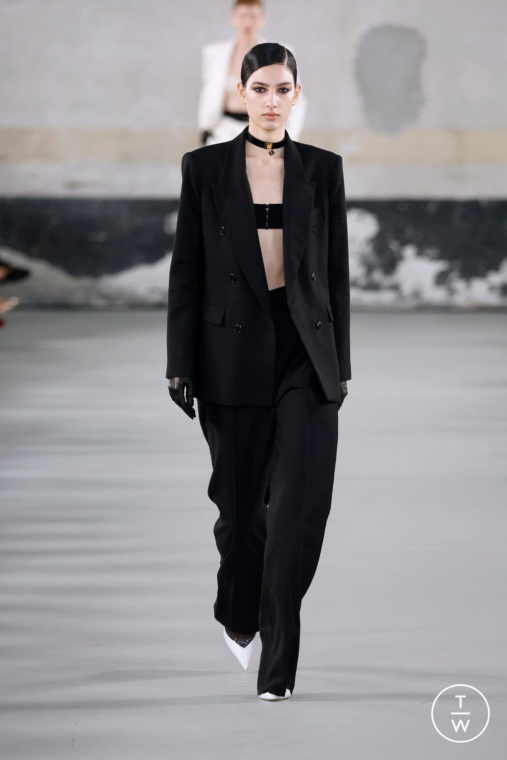 Fashion Week Milan Spring/Summer 2025 look 15 from the Elisabetta Franchi collection womenswear