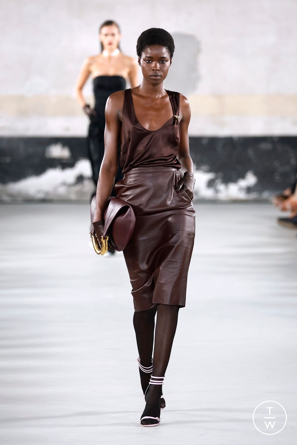 Fashion Week Milan Spring/Summer 2025 look 21 from the Elisabetta Franchi collection womenswear