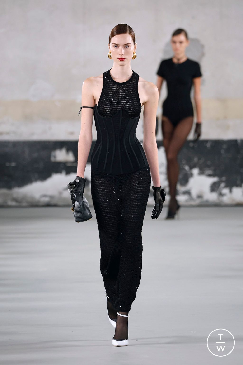 Fashion Week Milan Spring/Summer 2025 look 30 de la collection Elisabetta Franchi womenswear