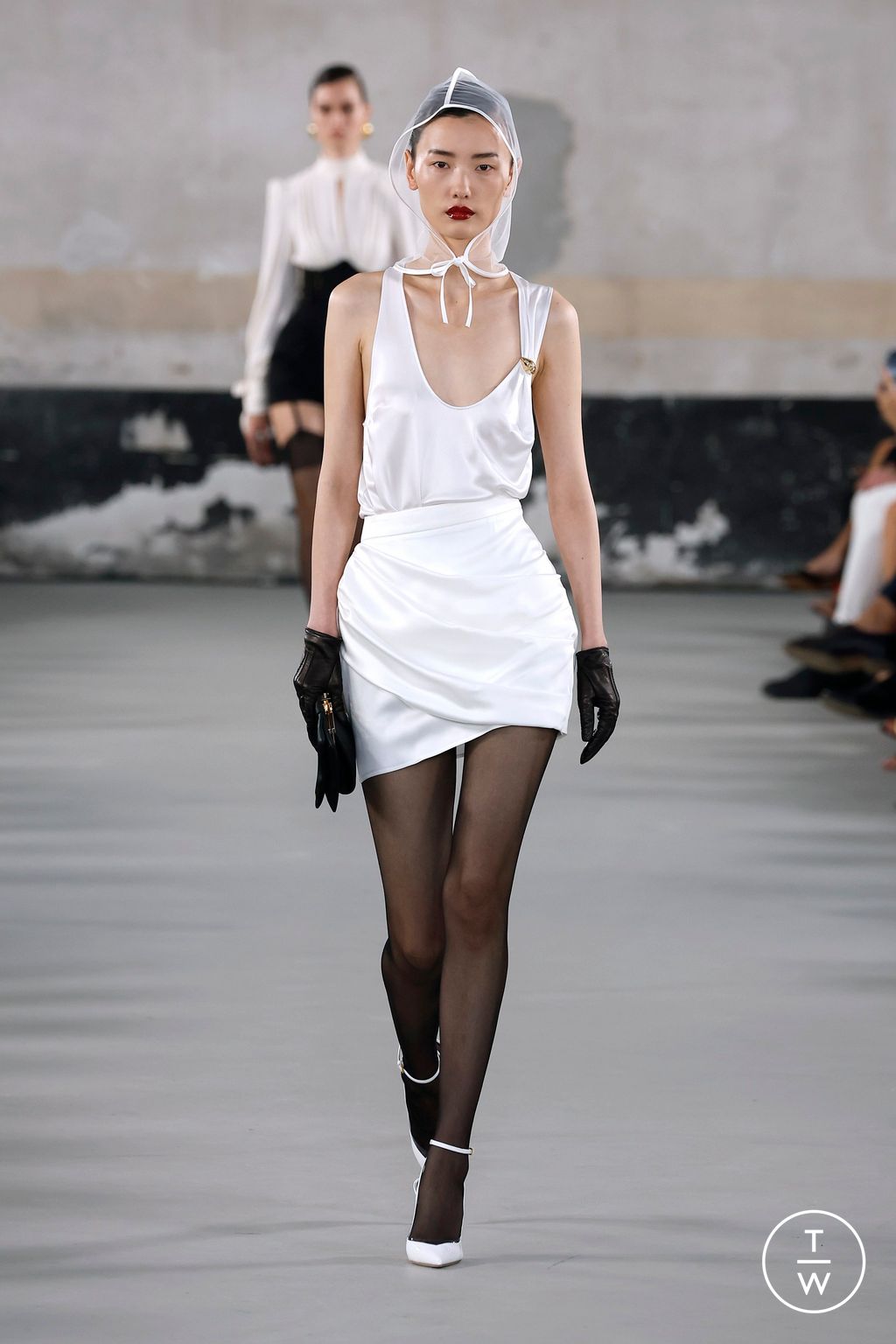 Fashion Week Milan Spring/Summer 2025 look 34 from the Elisabetta Franchi collection womenswear