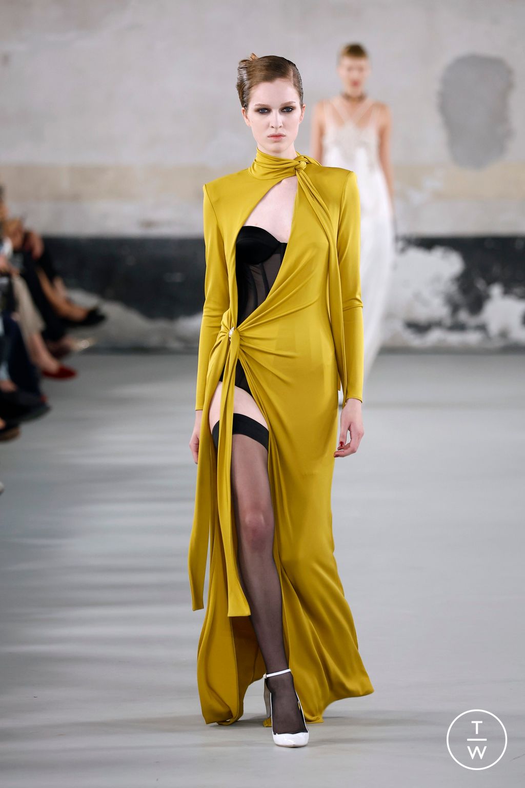 Fashion Week Milan Spring/Summer 2025 look 39 from the Elisabetta Franchi collection womenswear