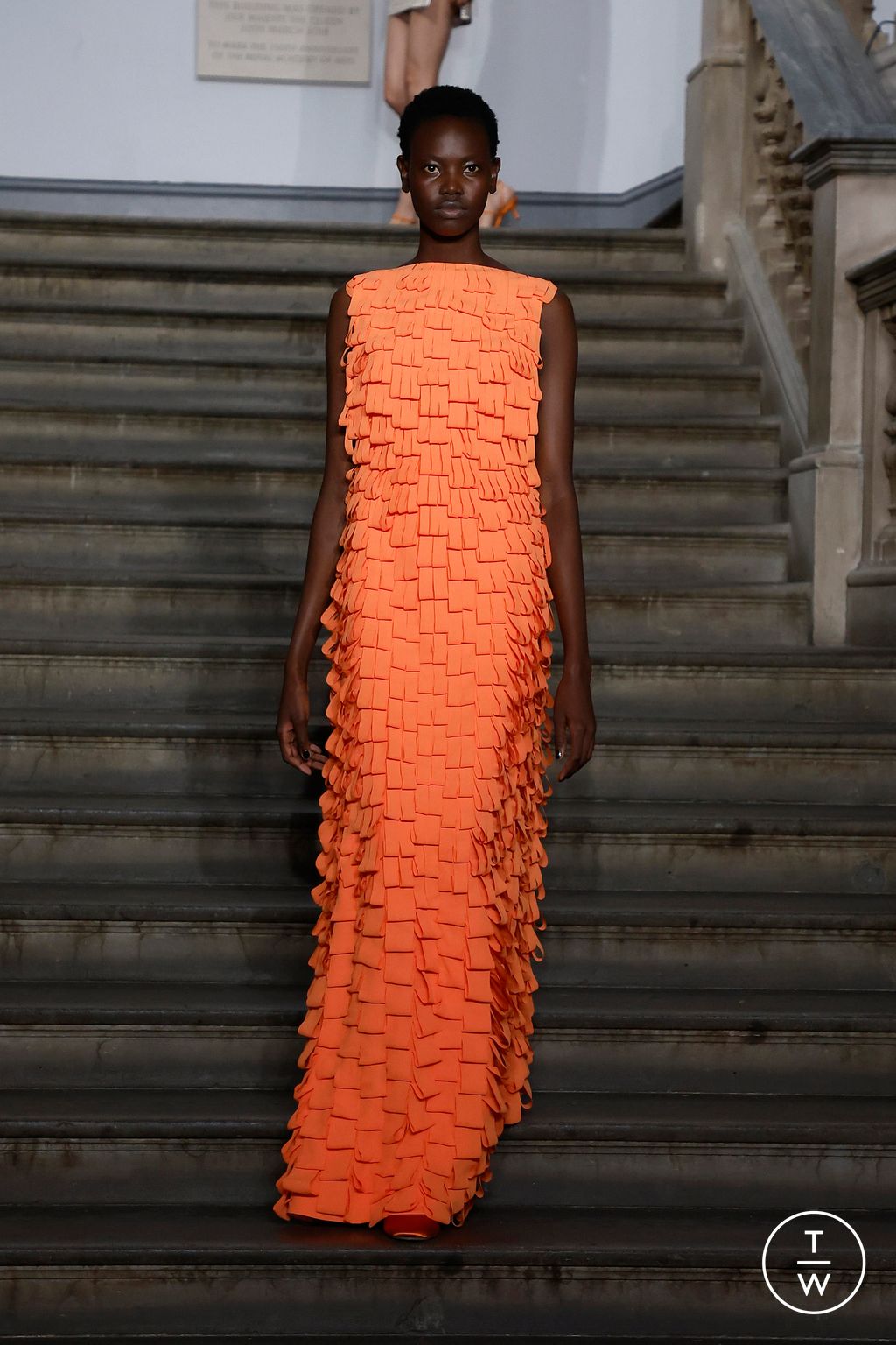 Fashion Week London Spring/Summer 2024 look 35 from the Emilia Wickstead collection womenswear