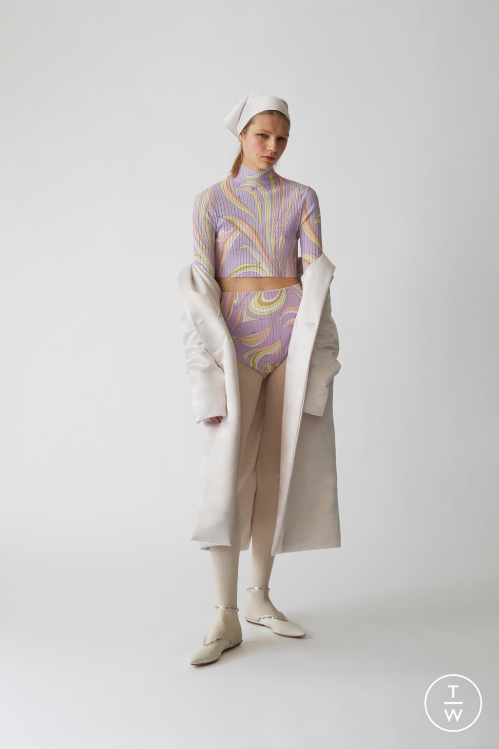 Fashion Week Milan Pre-Fall 2021 look 10 from the Pucci collection 女装