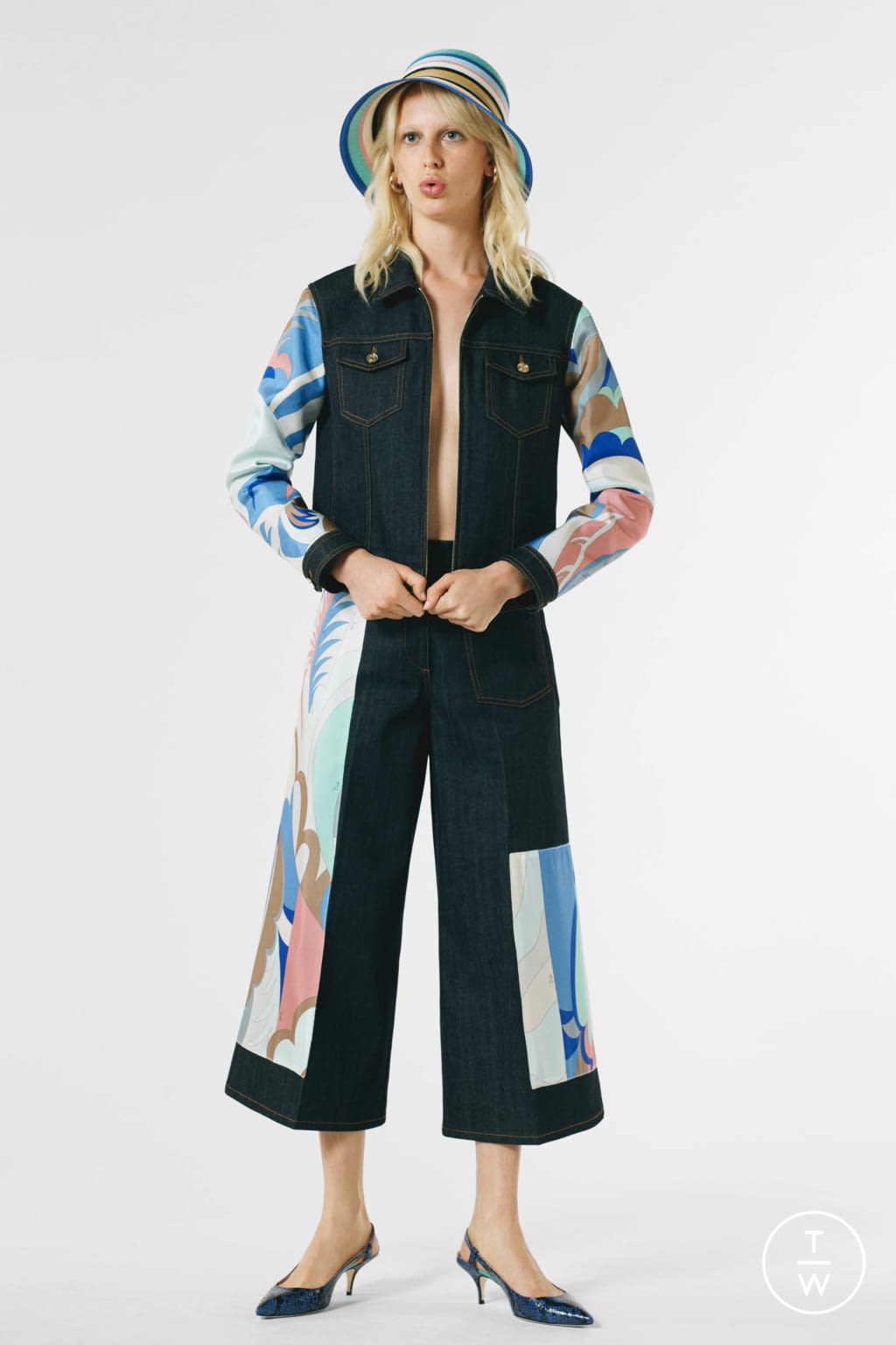 Fashion Week Milan Resort 2019 look 16 from the Pucci collection womenswear