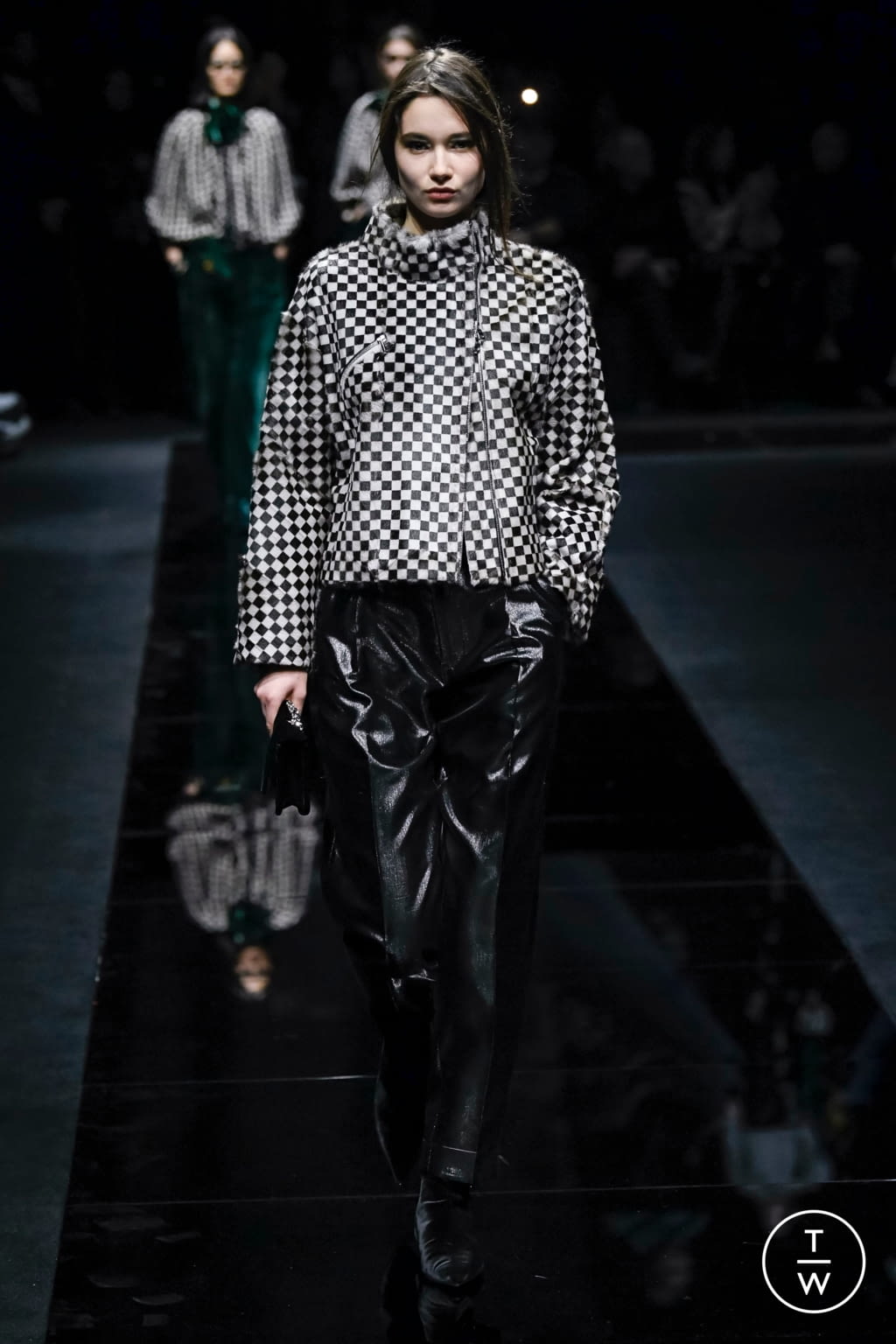 Fashion Week Milan Fall/Winter 2020 look 37 from the Emporio Armani collection womenswear