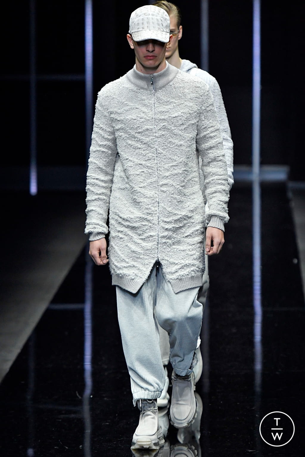 Fashion Week Milan Fall/Winter 2019 look 109 from the Emporio Armani collection menswear